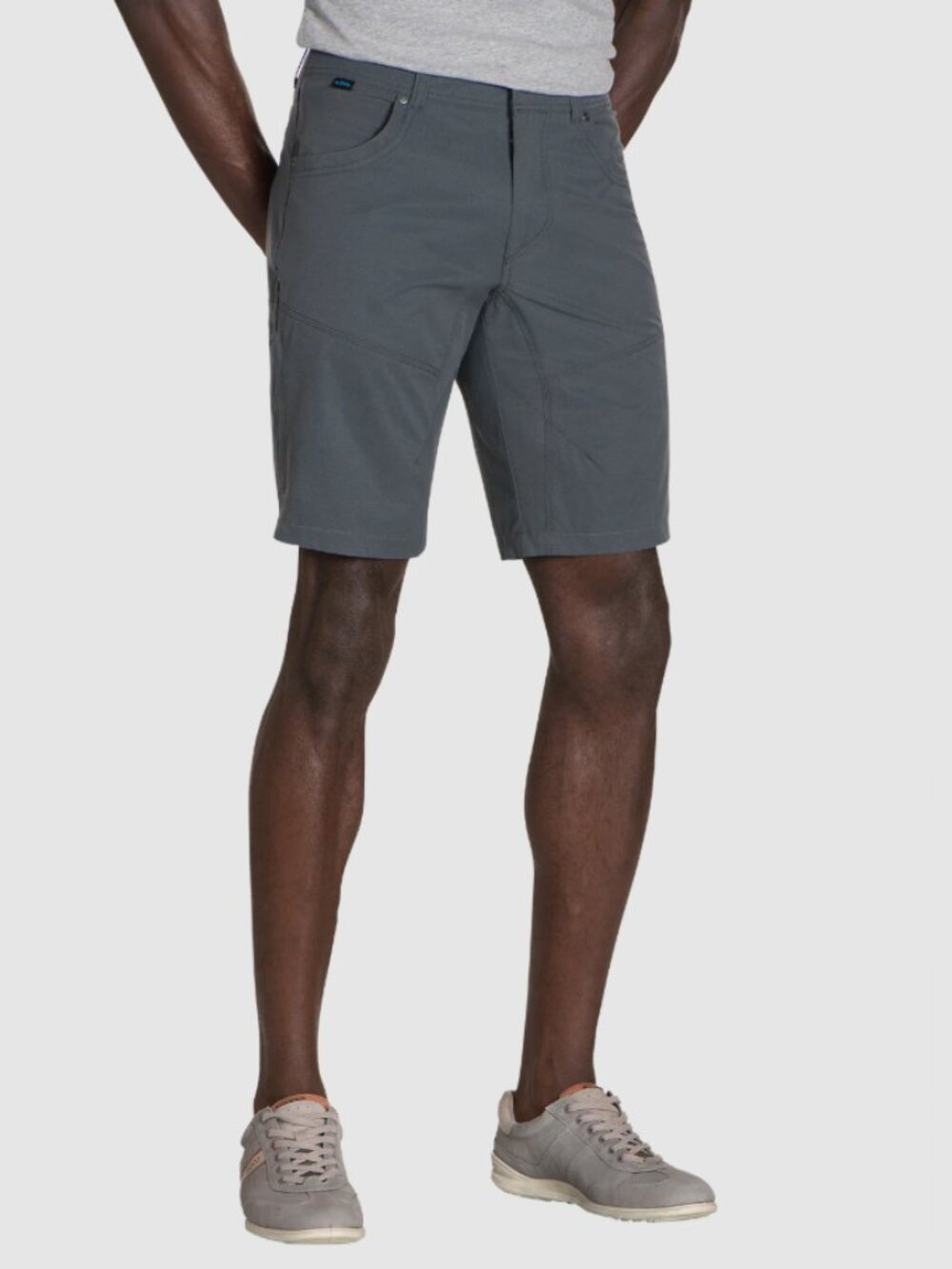 KUHL Silencr Utility Cargo Shorts Mens 32 Grey Hiking Outdoor Climbing Camping